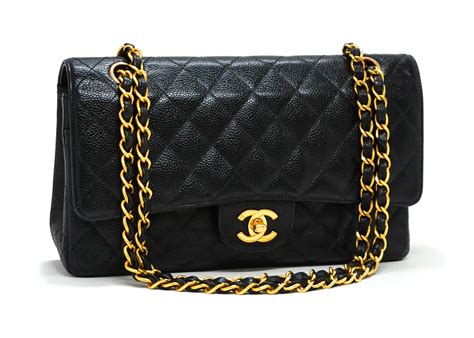 black chanel bag classic|Chanel classic bag price.